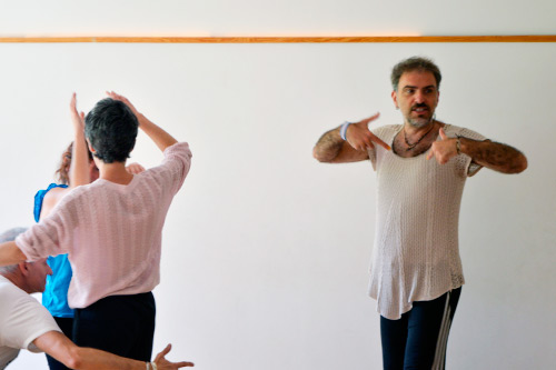 Juanfran Díaz facilitando el curso de Técnicas de Relajación